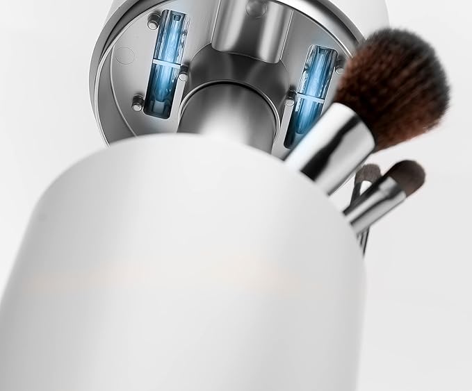 Makeup Brushes UV Sanitizer (Standard, White/Rose Gold)