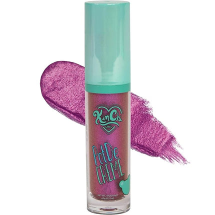 Kimchi Chic PotDe Crème Cream Eye Shadow, Shimmery, Easy Application, Smudge-Proof, Quick-Drying, Long-Lasting, Cruelty-Free and Vegan Eye Shadow, Amethyst, 0.21 oz