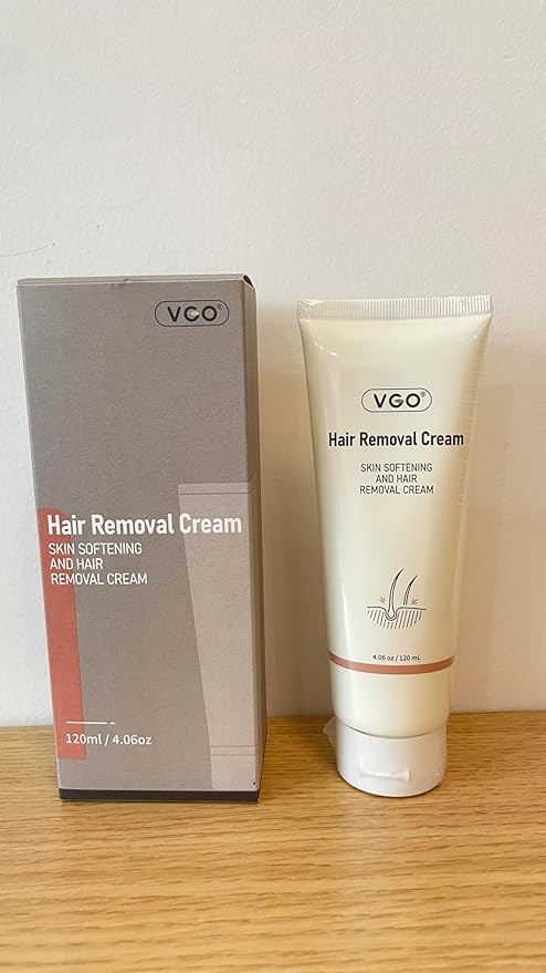 VGO Painless Bikini Gel Lotion for Unwanted Hair - All Skin Types, for Women & Men, 120ml * 2PCS