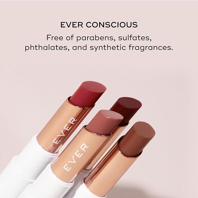 EVER SMOOTH Peptide Lip Therapy Collagen Balm – PETAL Soft Neutral Pink Tint, Coconut, Argan & Camellia Oils, Peptides & Shea Butter, Vegan & Cruelty-Free Lip Nourishment