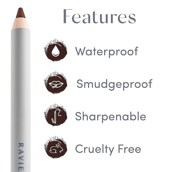 Soft Definition™ Longwear Lip Liner – Smudge-Resistant, Waterproof Precision Pencil for Effortless Shaping – Vegan & Cruelty-Free All-Day Wear Lip Definition (Mocha)