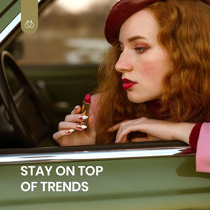 Beetles Fall Gel Nail Polish Set - 6 PCS Brown Green Glitter Holiday Gel Polish Kit Yellow Green Nail Art Soak Off UV Nail Gel Polish DIY Manicure Kits