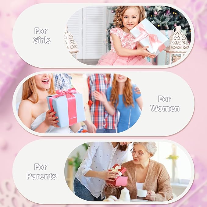 Small Multi-Functional Makeup Bag for Teens and Women Cute Cosmetic Case with Zipper Pouch/Double Handle for Travel Daily Use Multi-Scene Storage - Perfect Christmas or Birthday Gift for Girls-Purple