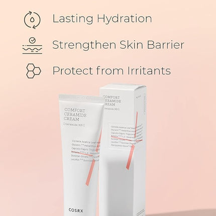 COSRX Balancium Comfort Ceramide Cream, 2.82 oz / 80g | Centella Asiatica Matte Balm | Korean Skin Care, Animal Testing Free, Paraben Free
