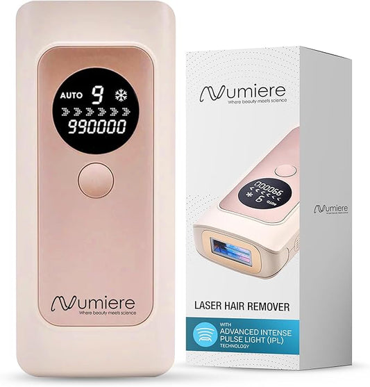 IPL Hair Removal Device for Women & Men – Laser Hair Remover Machine for Body, Legs & Armpits – Painless Handheld Shaver