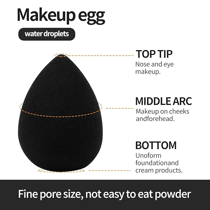 MAANGE Makeup Brushes 30 Pcs Makeup Kit, Multi-functional Makeup Tool Set with 20 Pcs Makeup Brush Foundation Brush Make up Brushes Set with Bag,Black