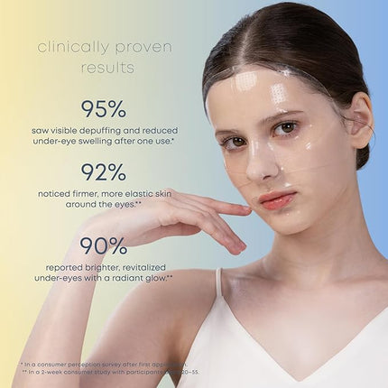 Lunair Gold Collagen & Hyaluronate Hydrogel Face Mask with Microhole Technology – Firming, Hydrating & Glowing Korean Sheet Mask for Radiant Glass Skin | Deep Moisture & Elasticity Boost (5 Sheets)