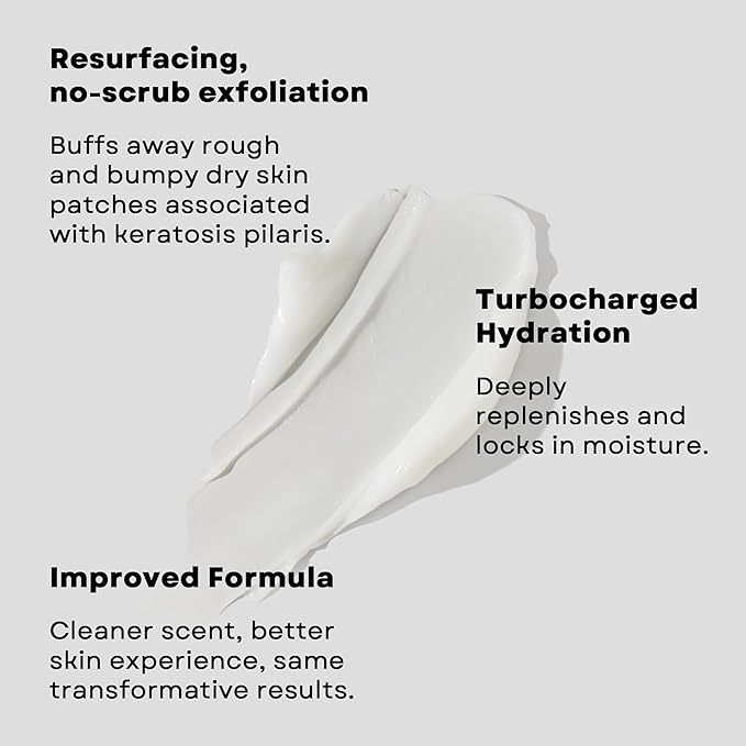AmLactin KP Bumps Be Gone - 3 oz Keratosis Pilaris Moisturizing Cream with 15% Lactic Acid - Exfoliator and Moisturizer for Dry, Rough and Bumpy Skin (Packaging May Vary)