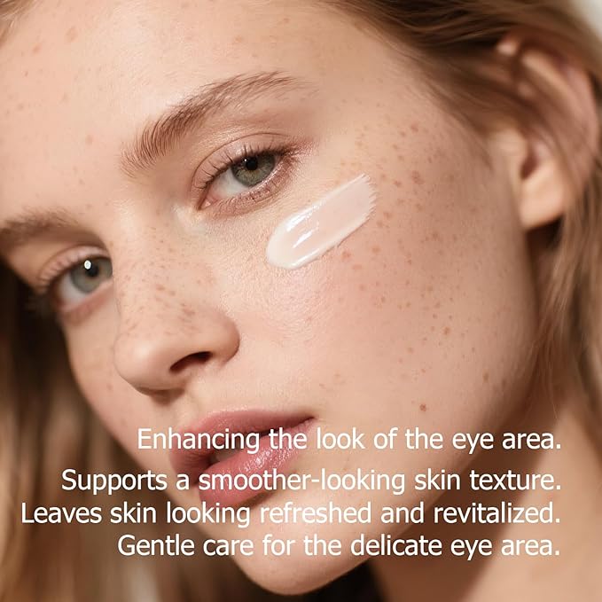 Caviar Repair Essence Eye Cream for Dark Circles,Hydrating Eye Serum,Smoothing Skin Care Treatment for Women and Men