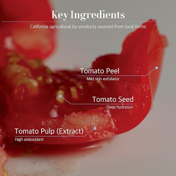 Fountain of Waters Tomato Garden Body Glow Mist - Tomato & Chocolate | Hydrate & Nourish & Glow Skin with Niacinamide | Free From Parabens, Sulfates & Phthalates (1.69 fl oz)