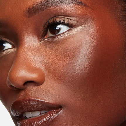 MAKE Beauty Heat Stroke Cream Blush Stick for Cheeks with Natural Hydrating Dewy Finish. Creamy Gel Blush Balm - Shade Baked, Deep Chocolate Brown Cheek Tint