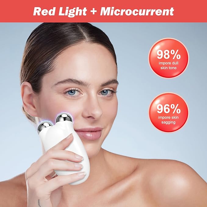 AUSLKA Facial Massage Device Kit, Slimming Face Device Lift The Face and Tighten The Skin, Anti-Wrinkle Facial Devices