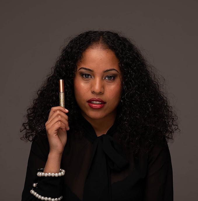 Hypoallergenic Eyeliner, Glitter Liquid Eyeliner I Gluten Free and Vegan for Sensitive Skin (3: Silver) by Dr. Liia