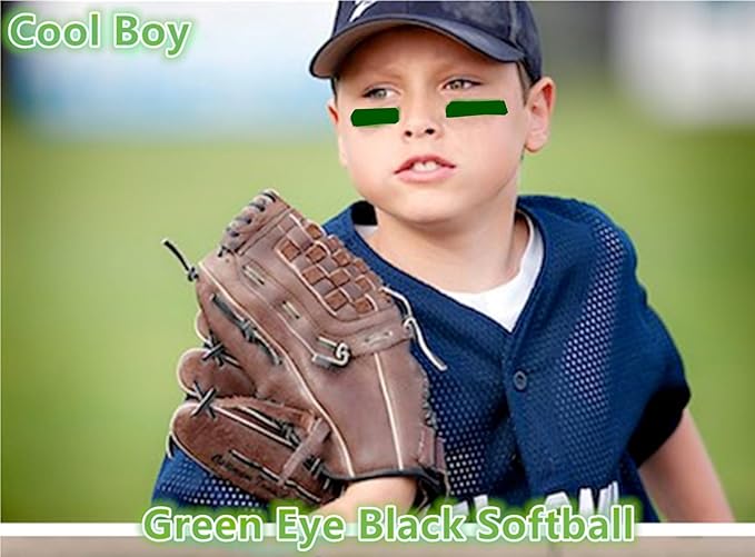 Go Ho Green Cream-Blendable Stick,Green Eye Black,High Pigment Face Body Paint,Hypoallergenic Camo/Hunting Face Paint Stick,Safe Facepaint for Halloween SFX Witch Makeup