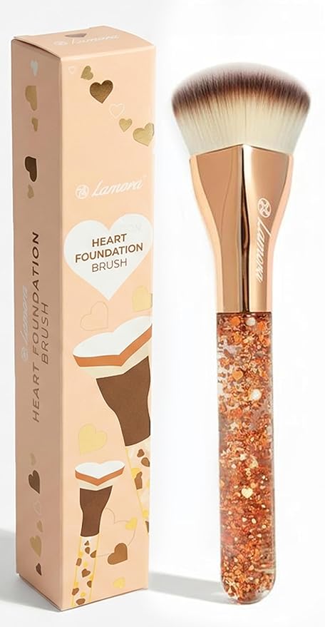 Blending Liquid Makeup Foundation Brush - Kabuki Contour Brush, Face Stippling Brush With Pro Quality Synthetic Dense Bristles For Buffing Mineral Cream, Powder, Blush