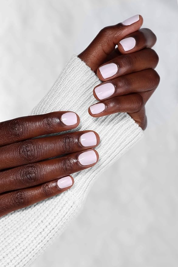 LONDONTOWN lakur Nail Polish - Chip-Resistant, Non-Toxic, Conditions & Hydrates Nails | Glossy Pink Tinted Cream, Ski Bunny, .40 fl oz