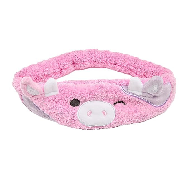 TONYMOLY x Squishmallows Patty Plush Headband – Soft & Cozy Hair Accessory for Skincare, Makeup, and Relaxation – Cute, Gentle, and Functional