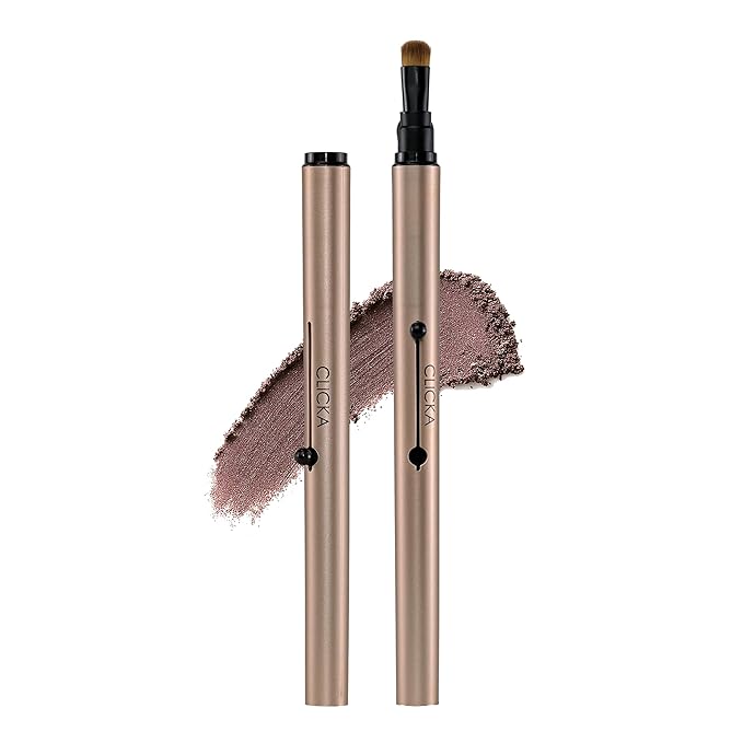 Retractable Automatic Lid Smuge Brush (Champagne Gold)