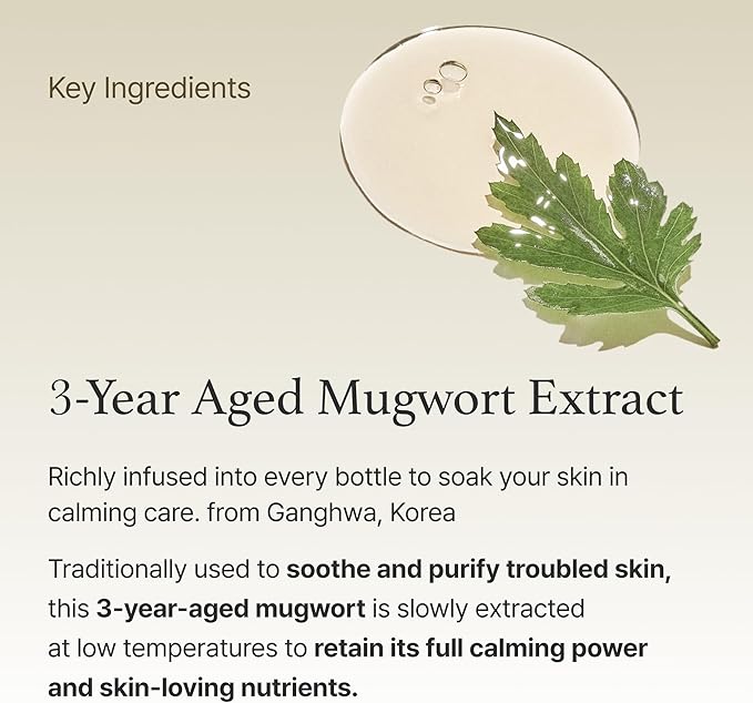 I'm From Mugwort Essence | Vegan Extract - Soothe Sensitive and Irritated Skin, Redness Relief, Refreshing, Korean Hydrating Toner | 5.4 Fl Oz, All Skin Types, PETA Approved