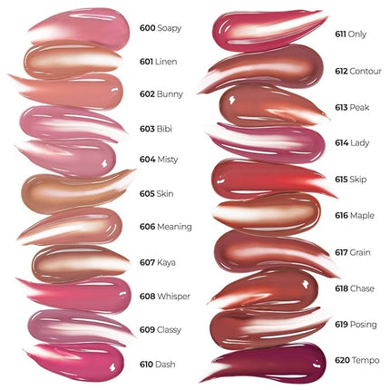 Laka Maxi Glayer Tint 3.8g/0.13oz, Glass Layer of Gloss, Ultra Glow & Vivid Layerable Pigments, High Shine Lip Oil, K-Beauty (#619 Posing)