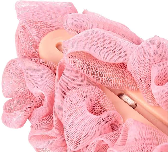 Back Scrubber for Shower,Loofah Long Handle Bath Body Brush,Soft Nylon Mesh Sponge for Shower,Loofah On a Stick for Men Women,Exfoliating Scrub Cleaning Luffa for Elderly(4Pack-4Color)