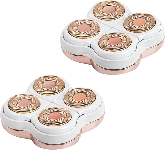 Women Legs Replacement Heads for Flawless Legs Shaver, 2 Pack