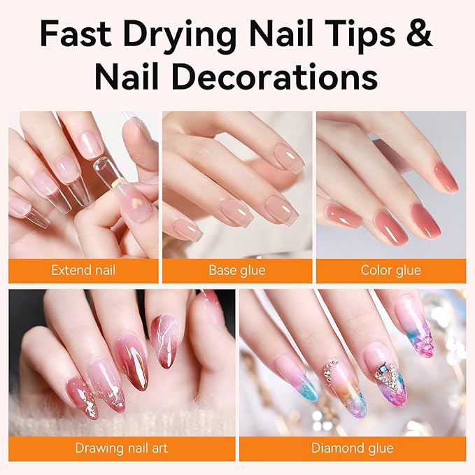 Makartt Handheld UV Nail Lamp with Painless Mode: Portable Flash Cure Lamp for Fast Curing Gel Polish Nails Tips & Glue Rechargeable USB Nail Art Light with LCD 3 Timer for Home Salon Use