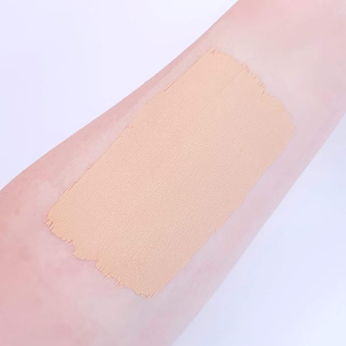 Pro Face & Body Paint Cake Pots by Moon Creations - Beige - Professional Water Based Face Paint Makeup for Adults, Kids - 1.26oz