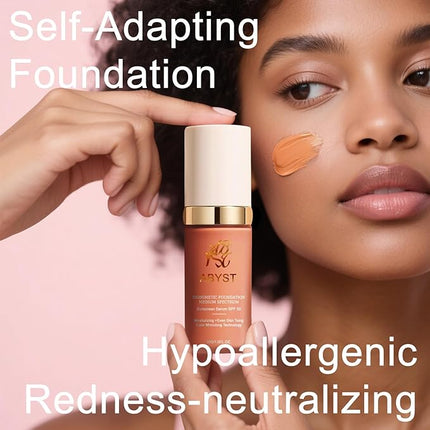 4-in-1 Magic Neutral-Tone Concealer | Korean Hydrating Full Coverage Foundation | Waterproof Color Balancer & Imperfection Eraser (#3 Tan)