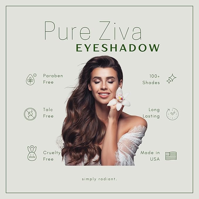 Matte Warm Tone Neutral & Shimmer Highlight Vegan Eyeshadow Palette; Talc, Paraben & Cruelty Free