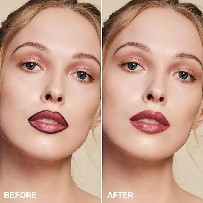 Lip Stain - Peel Off Lip Stain, Long Lasting Lip Liner with Matte Finish, Waterproof, Transfer-proof, Highly Pigmented Color (#04 Berry)