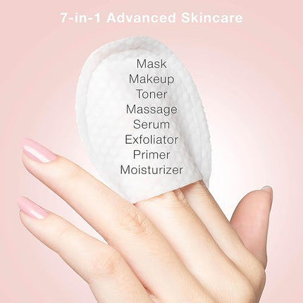 STARSKIN 7 Seconds All-Day Mask, 7-in-1 Facial Korean Toner Pads for Instant Hydration and Refreshed Skin, all Skin Types, Exfoliating and Pore Care with 66% Kudzu Root, K Beauty Skincare (5 Pads)