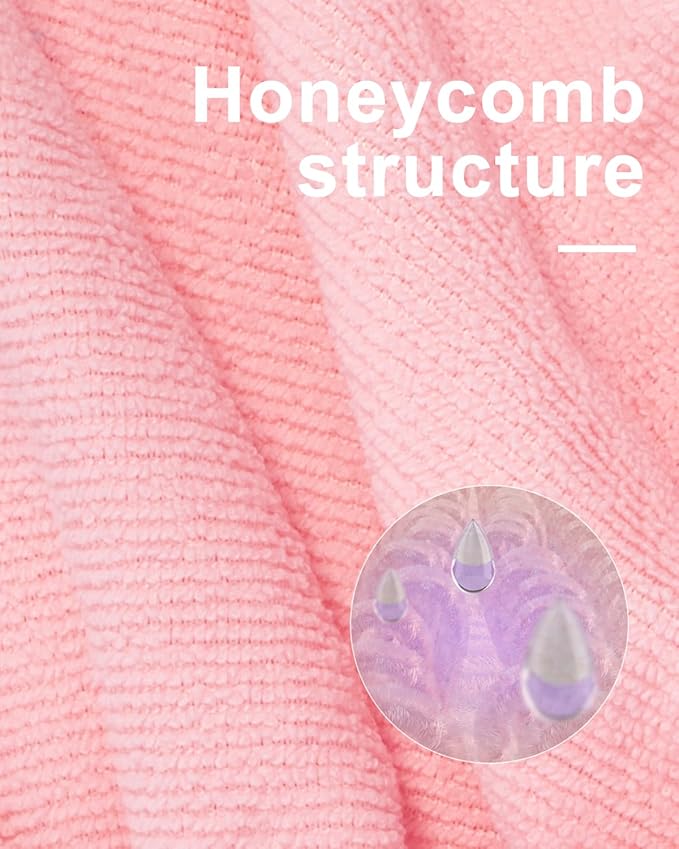 Shower Cap, Terry lined Reusable shower caps, Waterproof Large Shower Cap for Women, Hair cap Triple Layer Shower Caps for Long Thick Hair