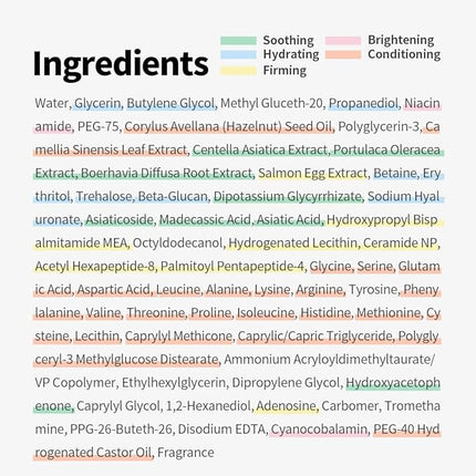 1.618 Salmon Firming Sleeping Mask 3.53oz - Korean Overnight Moisturizer Face Cream with Peptide, Vit-P, Beta Glucan, Centella Asiatica, Ceramide NP, Niacinamide, Adenosine, Trehalose