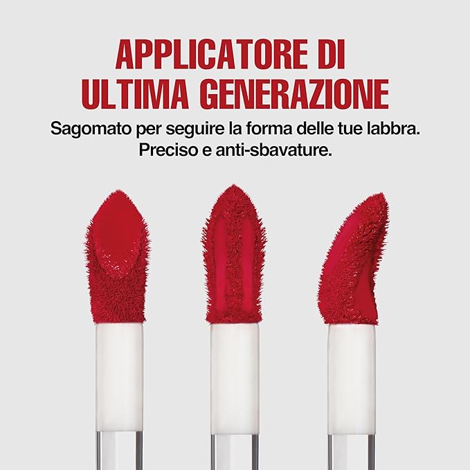 Revlon ColorStay Limitless Matte Liquid Lipstick, Vegan Formula, No-Budge, Longwear Lip Color, Long Lasting, Lightweight/Comfortable, Waterproof, 011 Fire Off, 0.17 fl oz