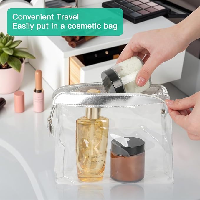 4 oz Clear Round Glass Jars with Black Lids 24 Pack- Portable Empty Glass Containers with Inner Liners for Cosmetic, Food Storage, Body Butters, Body Butter, Candle Jars