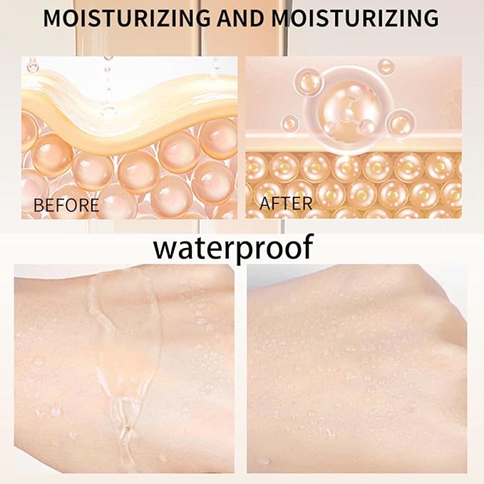 Petansy Leg Makeup Waterproof No Transfer,Leg and Body Scar Cover up Makeup,Long Last Body Foundation