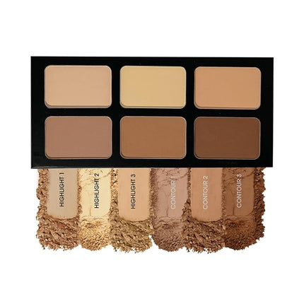 Kokie Cosmetics Powder Contour Kit, Universal, 0.96 Ounce