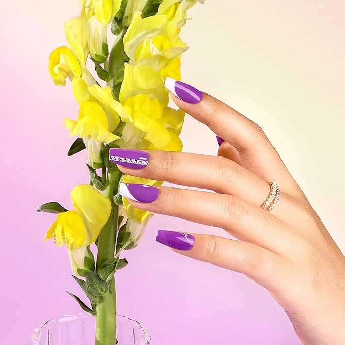 DouborQ 6 Colors Neon Bright Colors Nail Polish Set Finger Nail Polish Bulk Manicure Nail Art Home Salon Long-lasting Sequins Nail Art Varnish for Halloween (25-30)