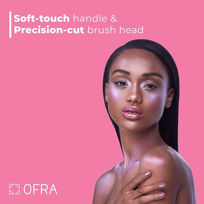 OFRA Makeup Blending Brush #21 - Blending Brush for Eyeshadow, Highlighter, Concealer, and Softening Eyeliner - Eye Makeup Smudge Brush