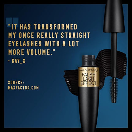 Max Factor, False Lash Effect for Women Ounce, Black, Mascara, 0.44 Fl Oz, 13.1 ml (81524141)