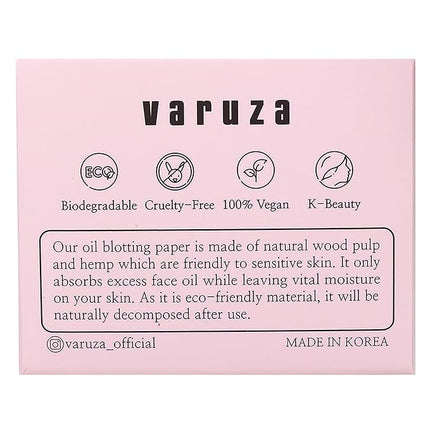 [100 Counts + Mirror Case] Green Tea Natural Oil Blotting Sheets for Face with Mirror Case