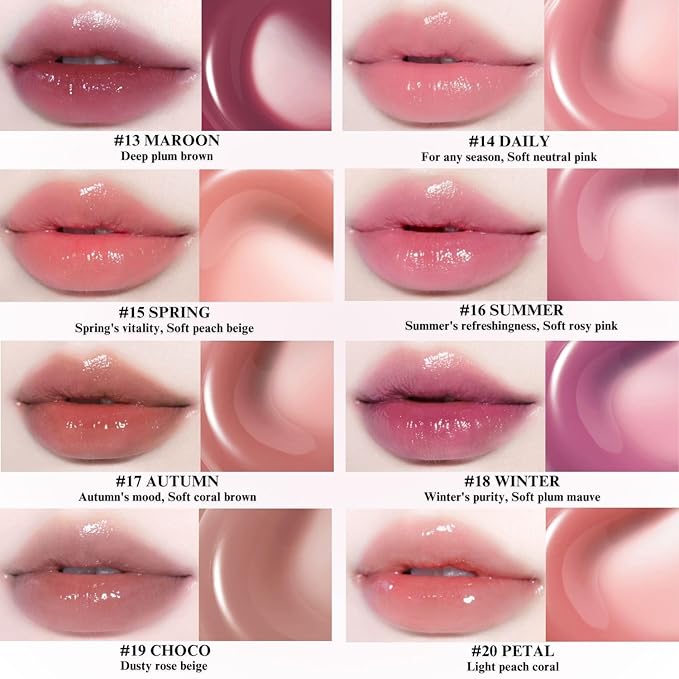 BBIA Glow Tint – Lip Plumping Volumizing Glossy & Glowy Lip Stain Naturally Moisturizing Comfortable Texture Lightweight Long-Lasting Vivid Color Non-Sticky Korean Makeup (05 VIN CHAUD, Pack of 1)