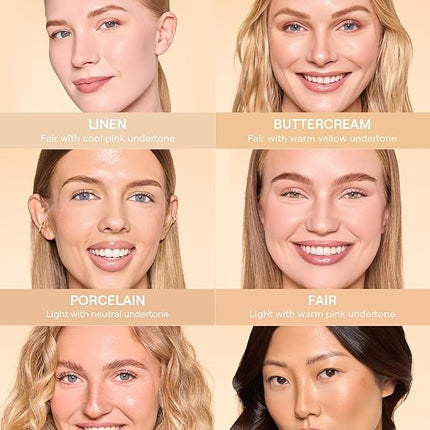 SHEGLAM Dew & Done Skin Tint with SPF20 Light-medium Coverage Foundation Evens Skin Tone-Fair