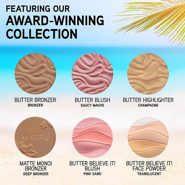 Physicians Formula Butter Palette, Nourishing Bronzer, Blush, Highlighter, and Moisturizing Face Powder Blend, Cruelty Free - Dream Team