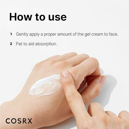 COSRX Hyaluronic Acid Moisturizer for Day & Night with Pro Vitamin B5 (D Panthenol) 50ml/1.69 fl.oz | Propolis Extract, Ceramide, Long Lasting Hydration for Dry, Sensitive Skin, Korean Skin Care