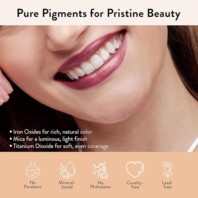 Juwel Cosmetics Frosted Finish Lipstick, Long Wear Moisture-Rich Shades with Natural Minerals, Matte Lipstick Contains Shea Butter, Grapeseed & Avocado Oils, Lead-Free, Gilded