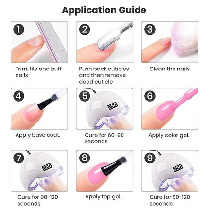 RARJSM Pastel Purple Pink Gel Nail Polish Macaron GelPolish 1PCS 15ML Cotton Candy Gel Nail Polish Spring Color Soak off U V Curing Required Nail Art Starter Salon DIY at Home