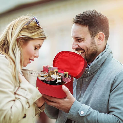 Valentines Day Gifts for Mom Spa Gift Set for Women 17Pcs Luxury Bath & Body Gift Set Beauty Care Kit with Necklace | Mothers Day, Birthday, Christmas Gifts for Her Wife Pampering Kit for Travel