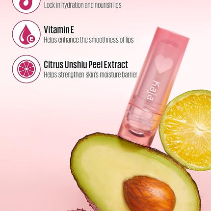 Kaja Love Blur Lip Balm - 03 Tangy Love | Soft & Comfort Semi-Matte Blurring Daily Color | Shea Butter, Avocado Oil, Citrus Unshiu Peel Extract, Vitamin E Infused |4g / 0.14oz.